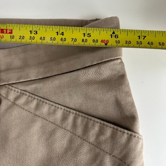 Lee Flex Motion Regular Fit Trouser Pant Khaki Women's size 12 in Tan - Picture 6 of 11